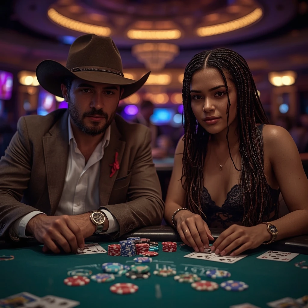 photo de deux joueurs de poker IgoBet Casino